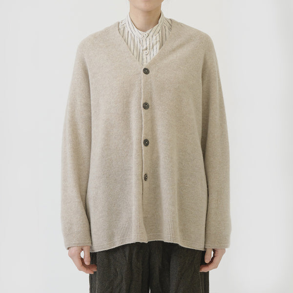 Pas de Calais -  Cardigan Laine Fine - Beige