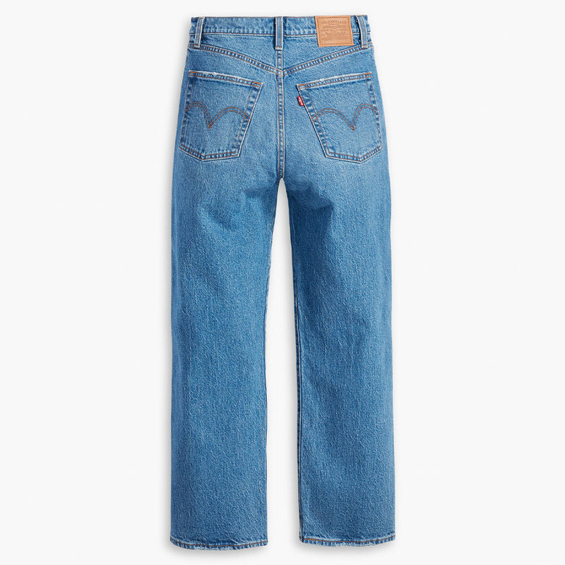 Levi's - Jeans Droit Ribcage Ankle - Dance Around Blue