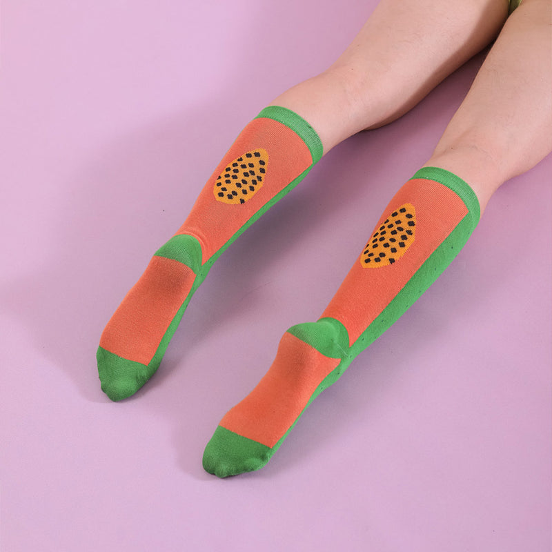 Eat My Socks - Chaussettes Juicy Papaya
