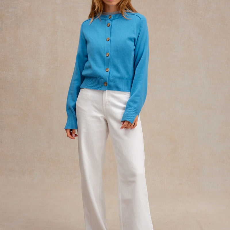 Le Minor - Cardigan - Bleu Bugatti