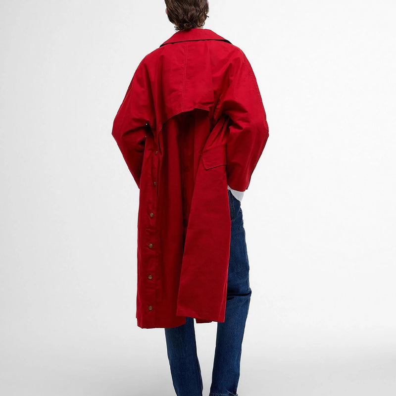 Barbour - Imperméable Alexa Lizzy Showerproof - Rouge