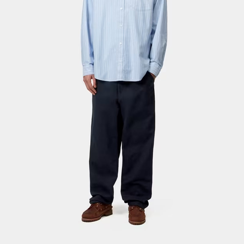Carhartt WIP - Pantalon Single Knee - Marine