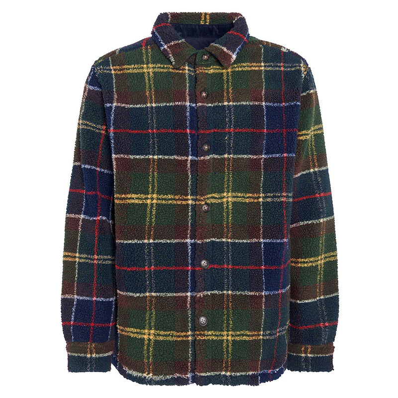 Barbour - Veste Bryson Tartan - Bleu