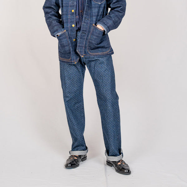 Graph Zero - Jeans Embossed - Plaid