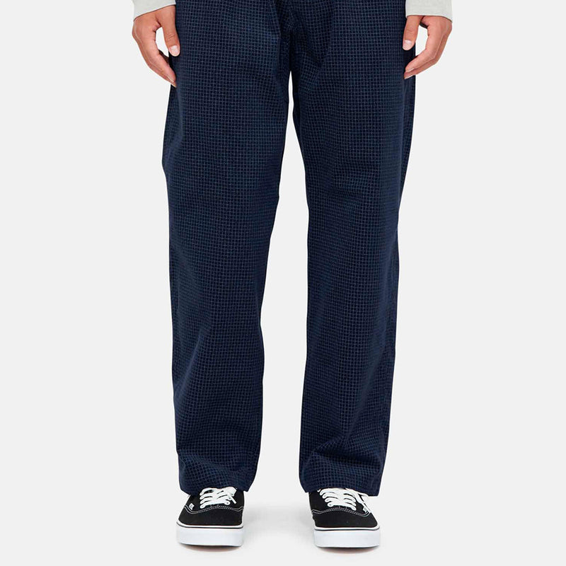 Gramicci - Pantalon OG Grid Check Jam - Bleu