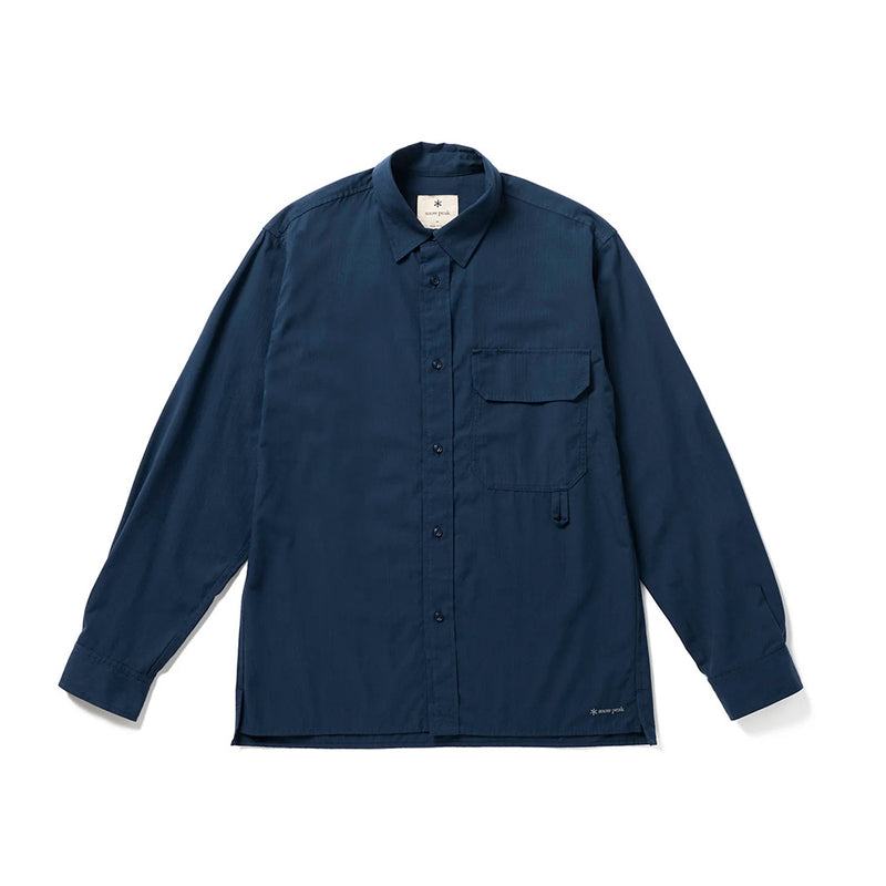 Snow Peak - Chemise Takibi Light Ripstop - Marine