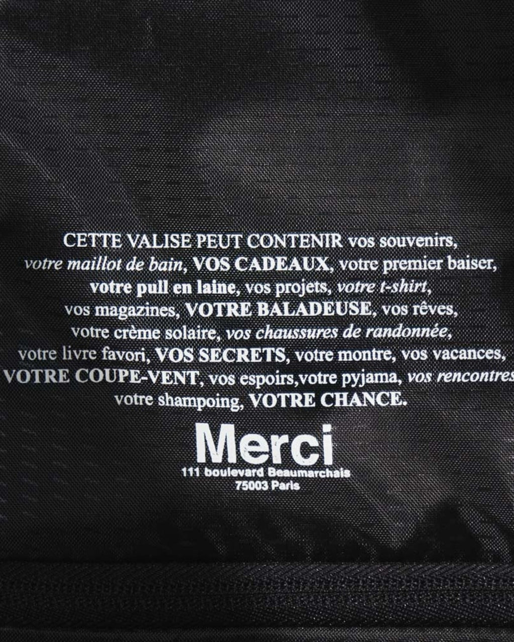 Merci x Db Journey - Valise Carry-On Pro - Noir