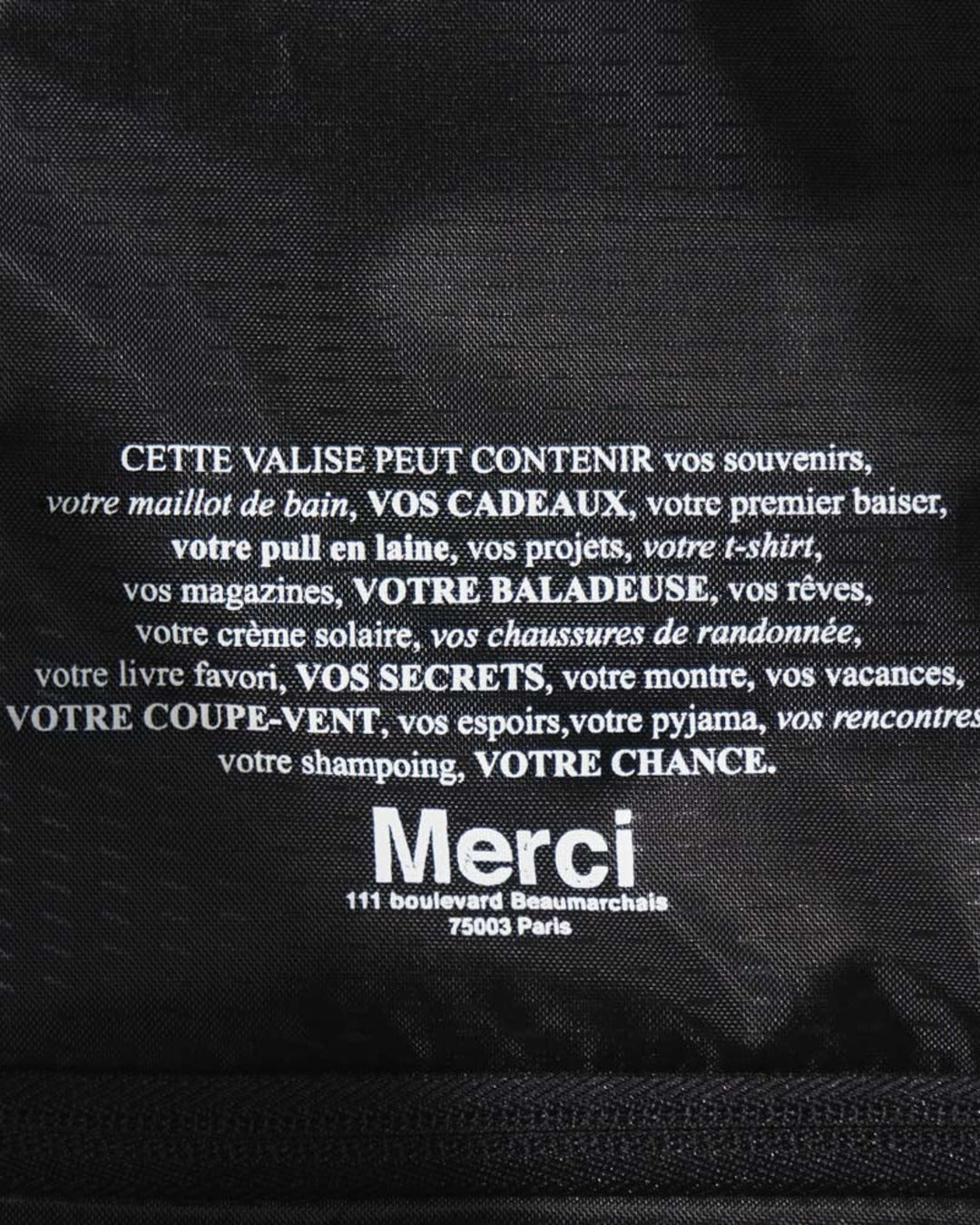 Merci x Db Journey - Valise Carry-On Pro - Noir