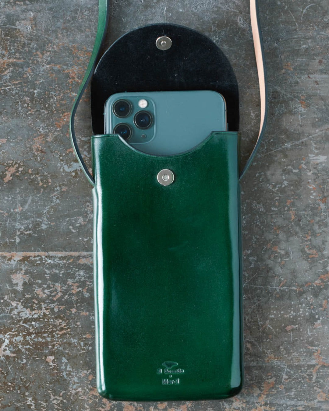 Merci x Il Bussetto - Il Bussetto x Merci - Crossbody Phone Bag - Green