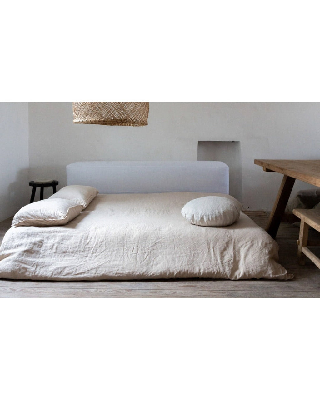 Bed And Philosophy - Urban Convertible Sofa 3 seater - Chalk White