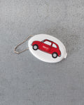 Merci - key ring - White