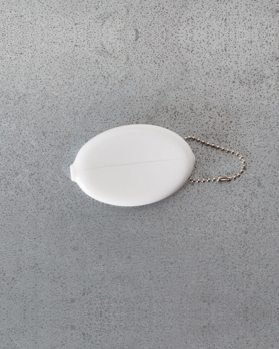 Merci - key ring - White