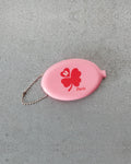 Merci - Porte Clé Monnaie - Rose