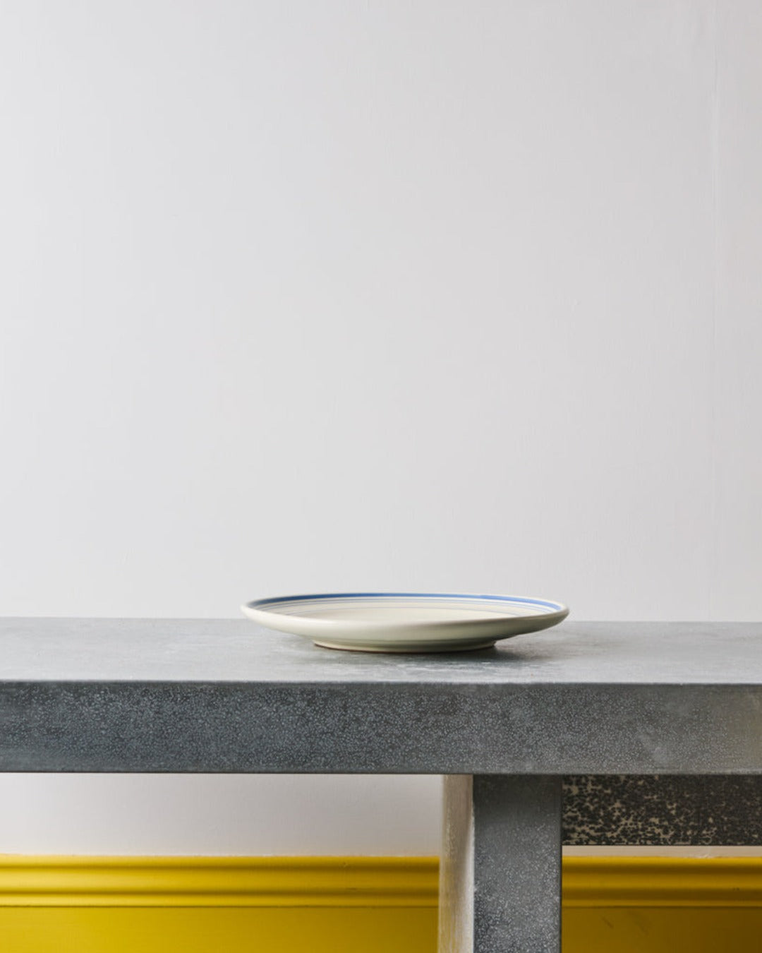 Ceramics Nicola Fasano - Plate - Blue line