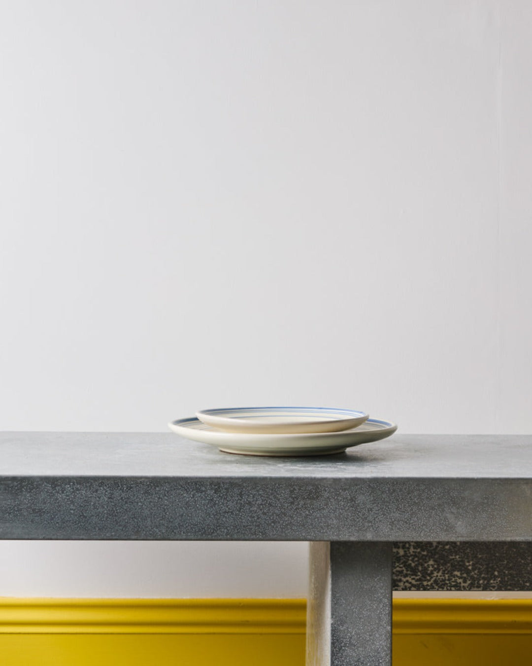 Ceramics Nicola Fasano - Plate - Blue line