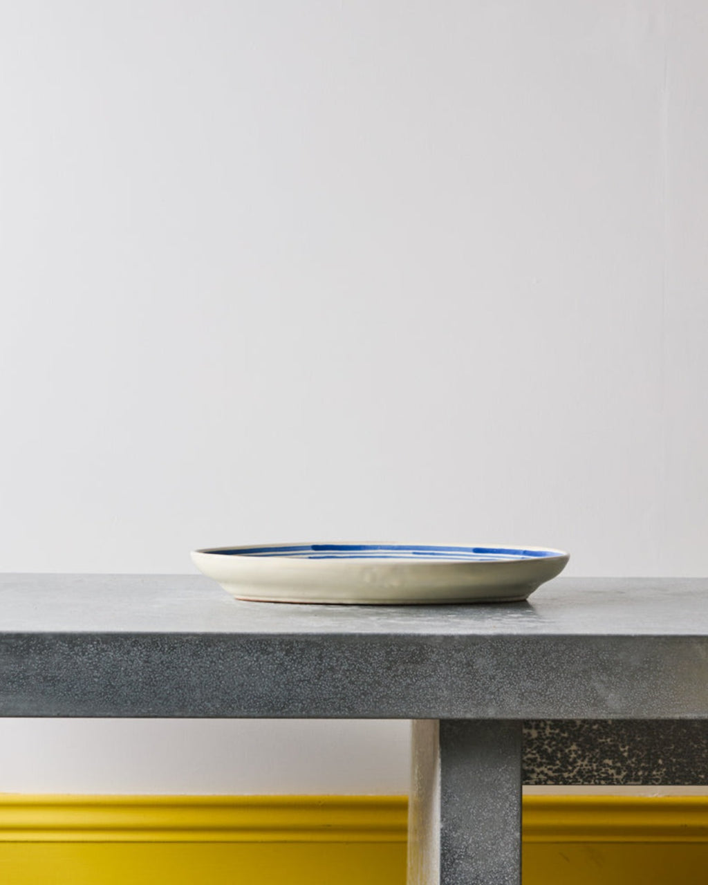 Ceramics Nicola Fasano - Plat Ovale - Ligne Bleu