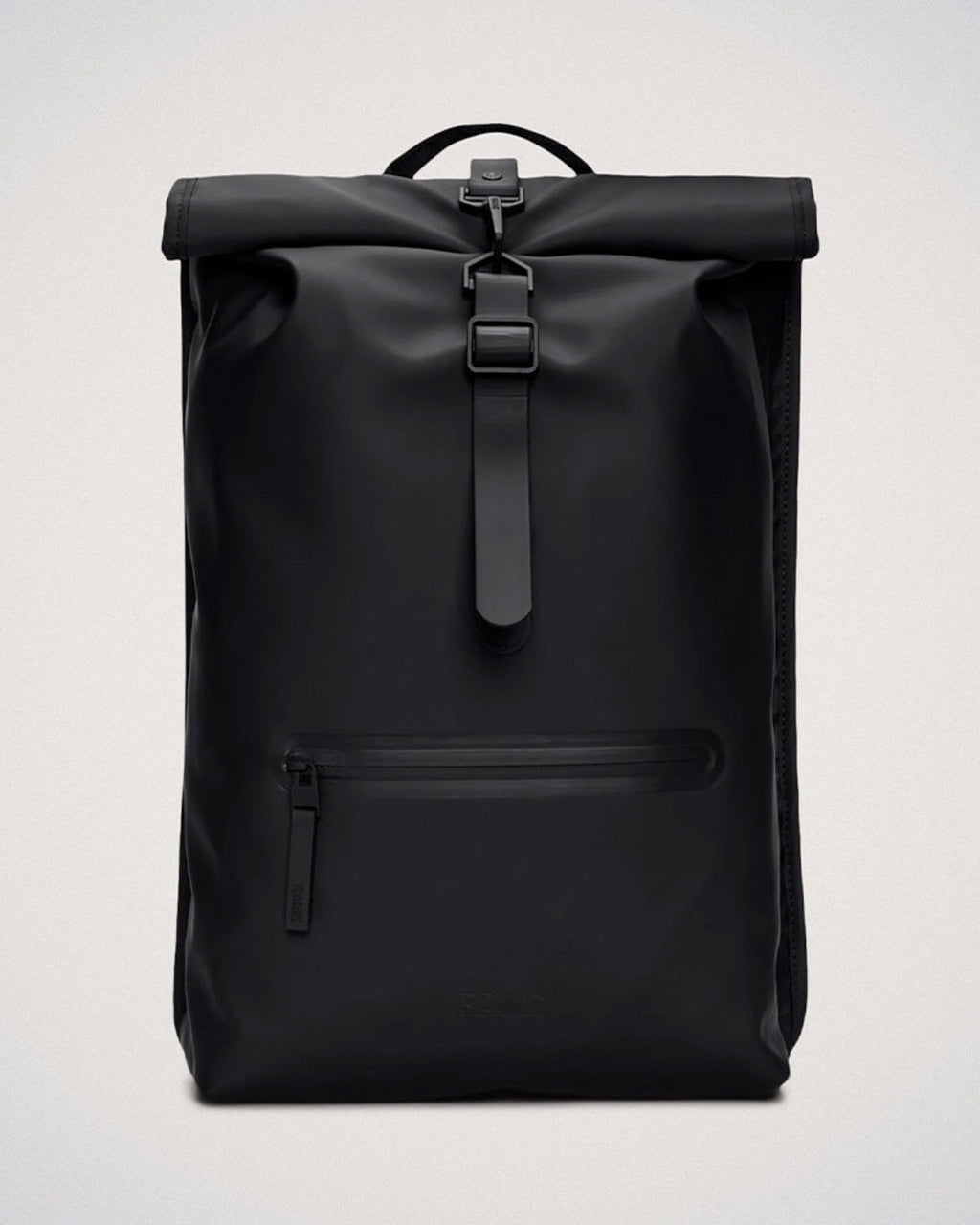Rains - Rolltop Rucksack - Black