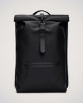 Rains - Rolltop Rucksack - Black