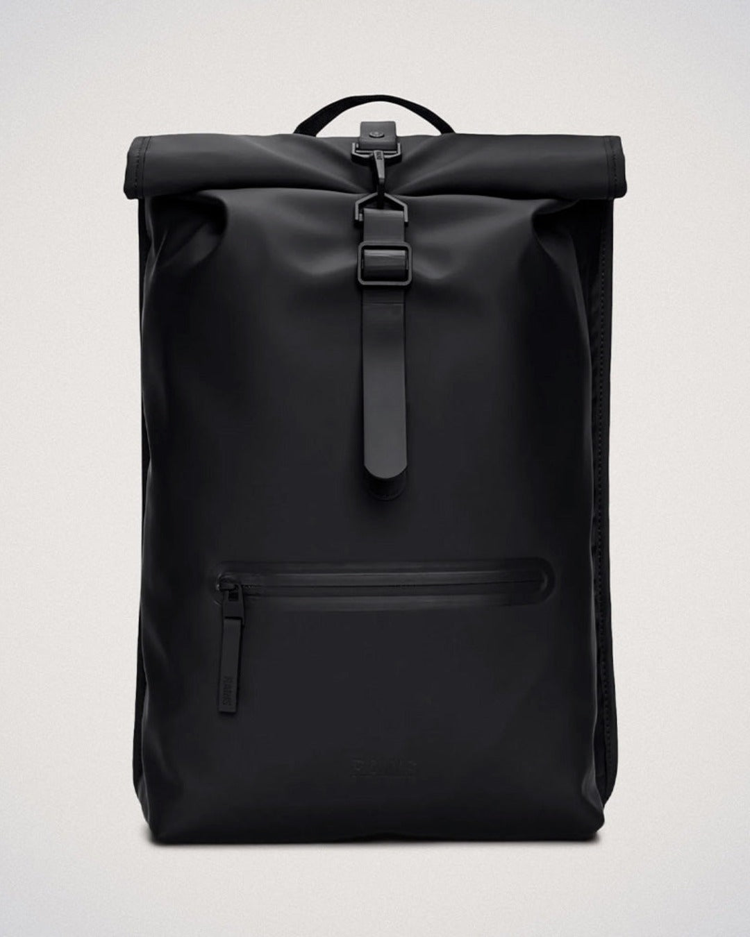Rains - Rolltop Rucksack - Black