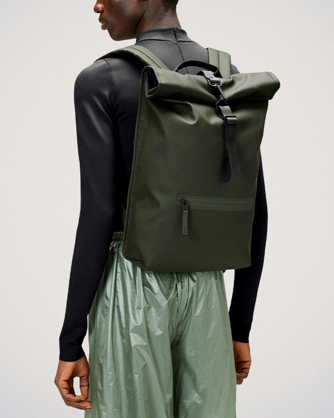 Rains - Rolltop Rucksack - Green