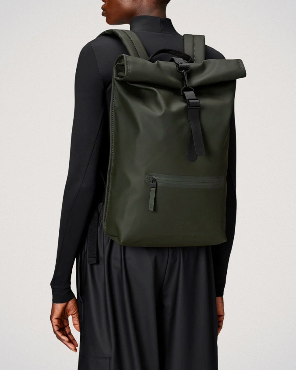 Rains - Rolltop Rucksack - Green