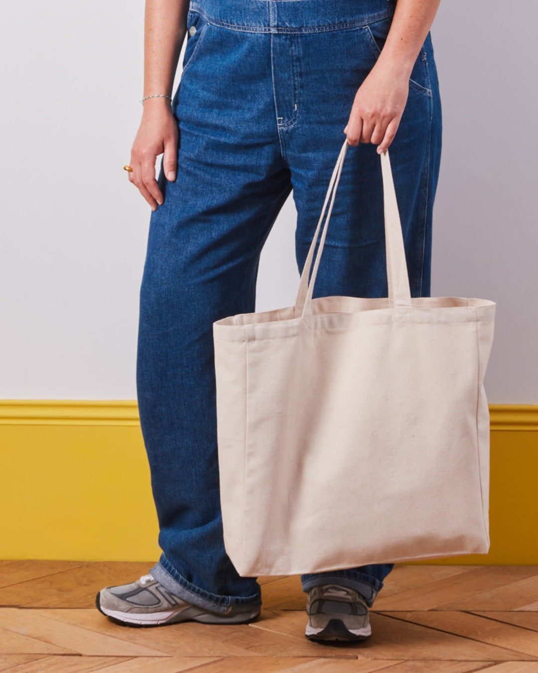 Merci - Tote Bag En Coton - Blanc