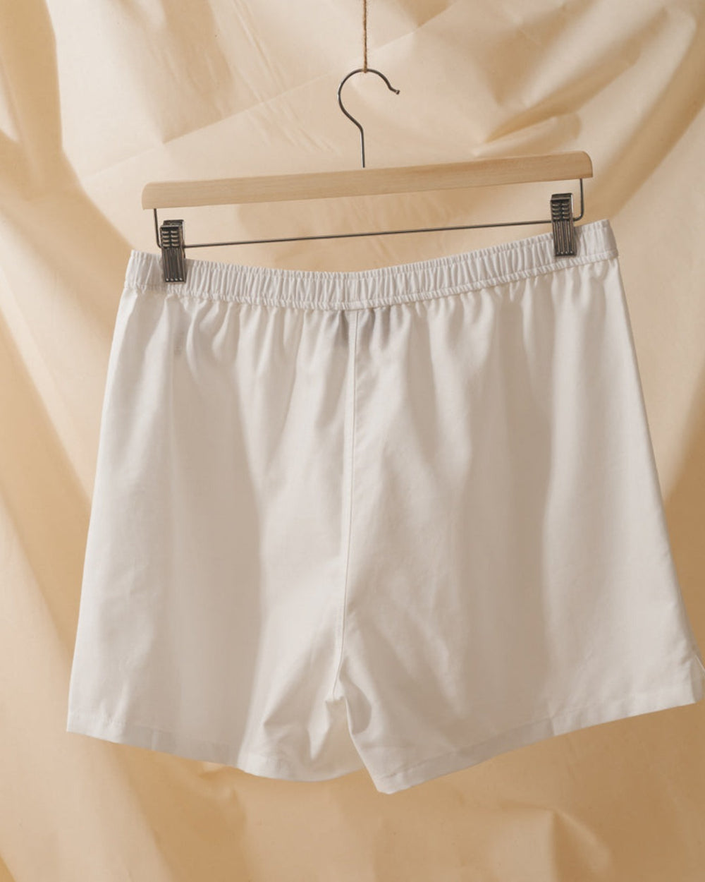 merci　6 Merci - Short Boxer Jude - Blanc – Merci Paris