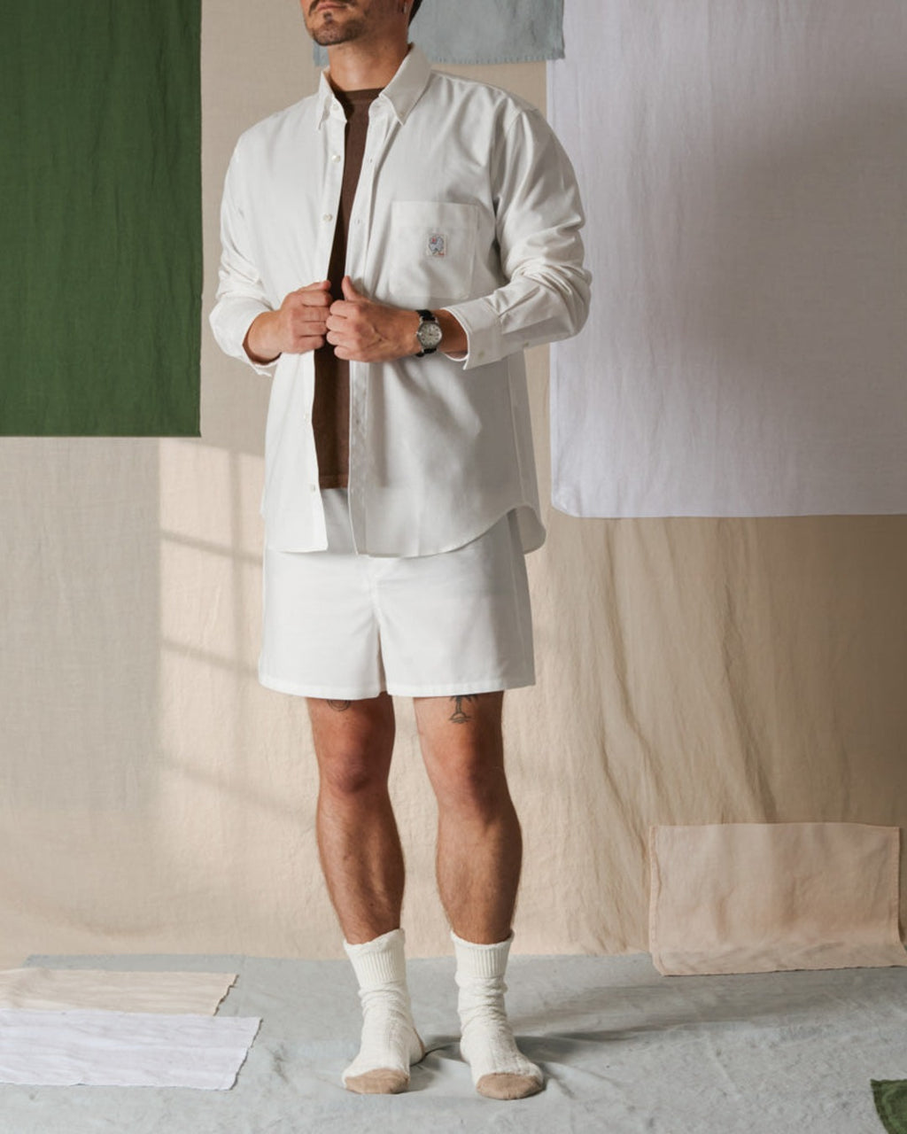 Merci - Basile Shirt - White