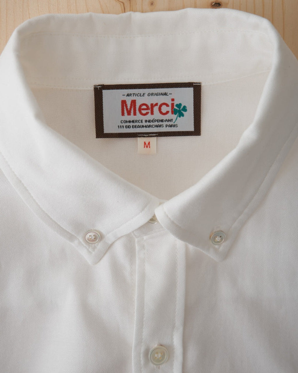 Merci - Basile Shirt - White