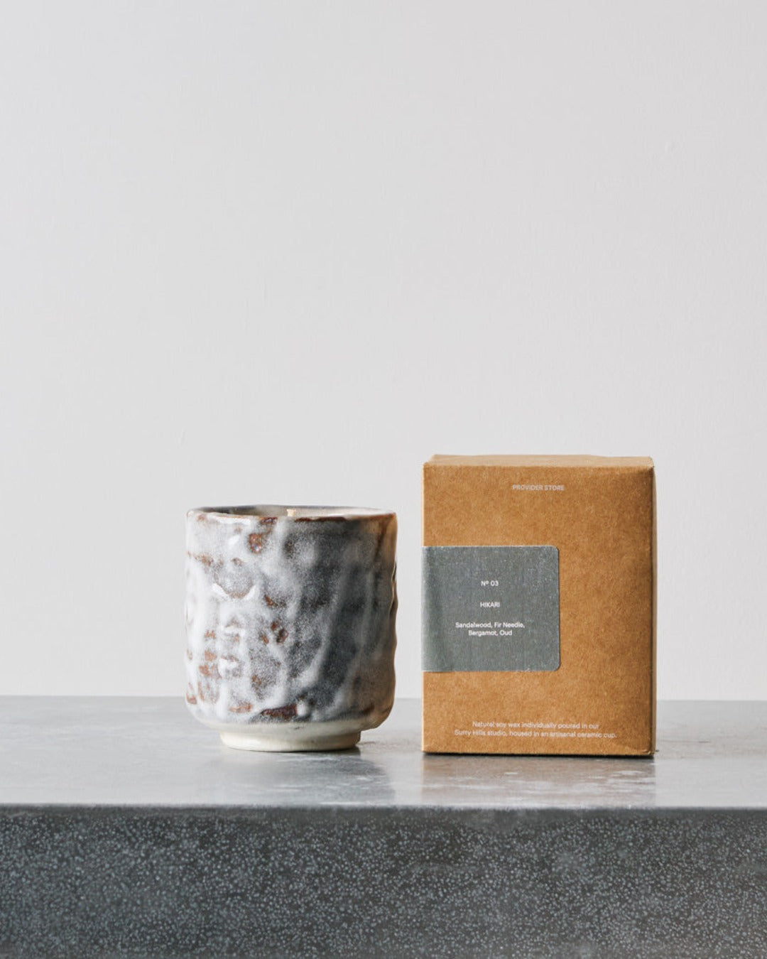 Provider Store - Nukata Hikari candle - White