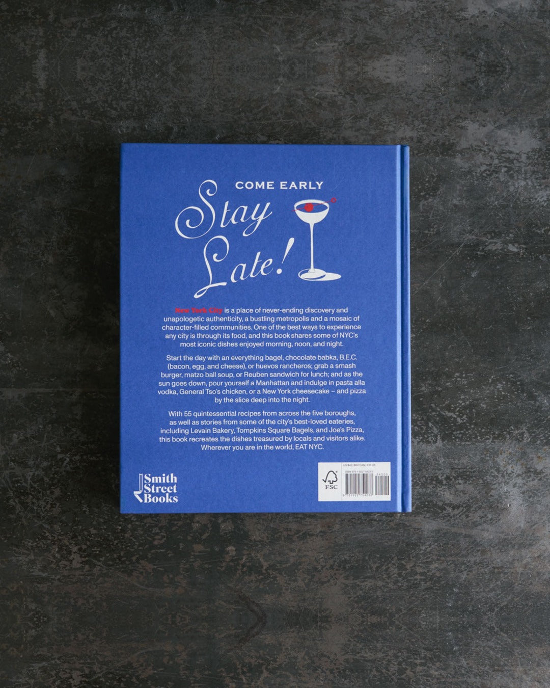 Smith Street Books - Livre Eat Nyc : The Iconic Recipes That Feed The City