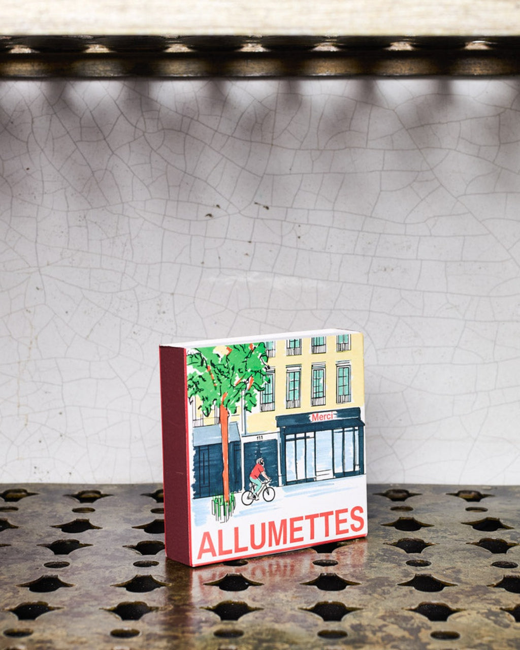 Merci - Box of 120 large matches - 111 beaumarchais