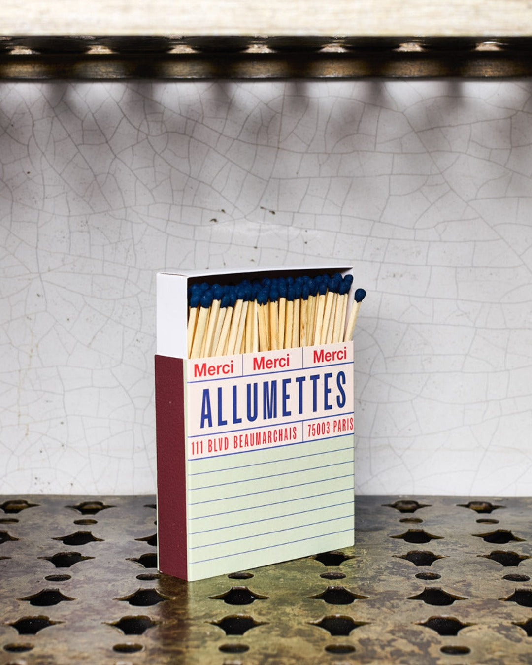 Merci - Boîte De 120 Grandes Allumettes Liste