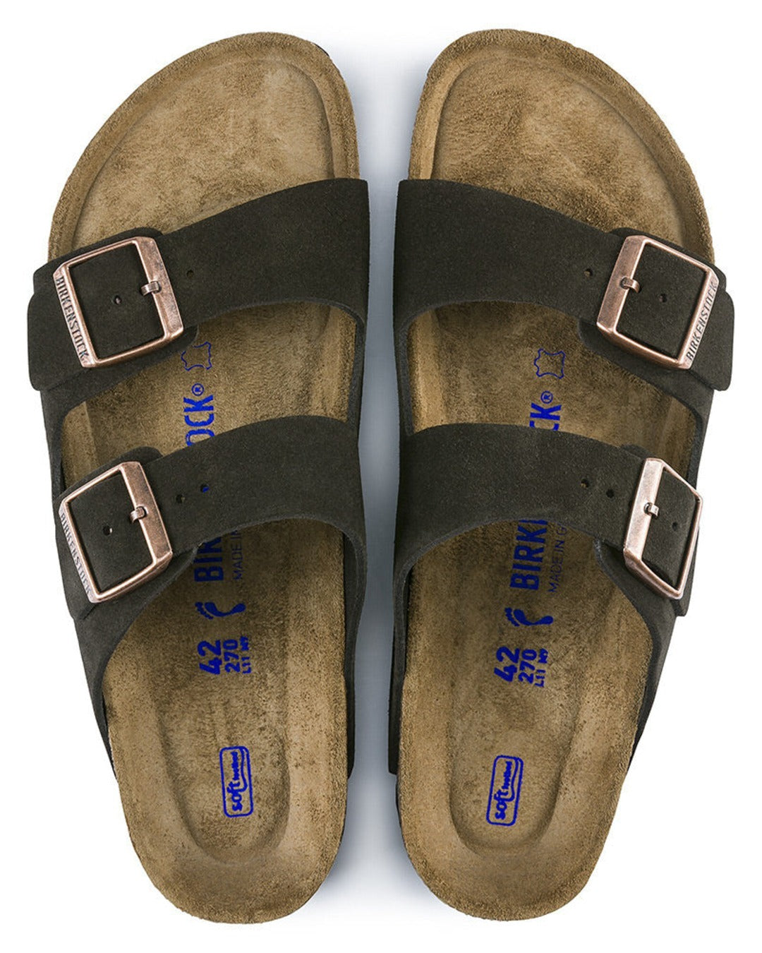 Birkenstock - Arizona Soft Footbed Sandals - Mocha