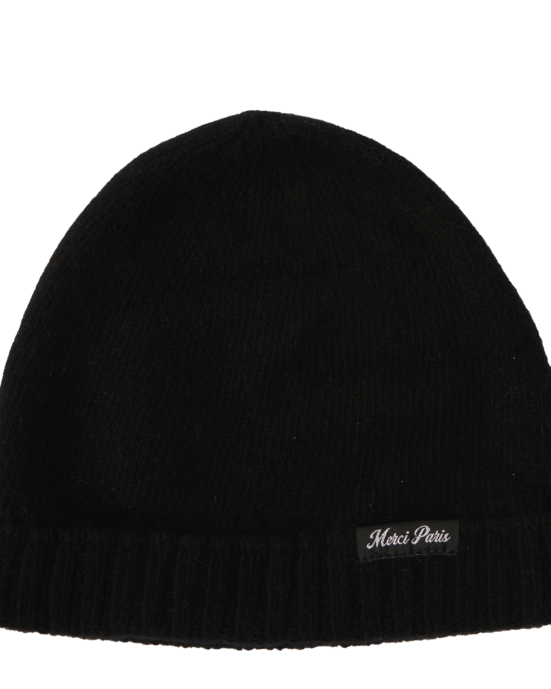 Merci - Wool and cashmere hat - Black & White