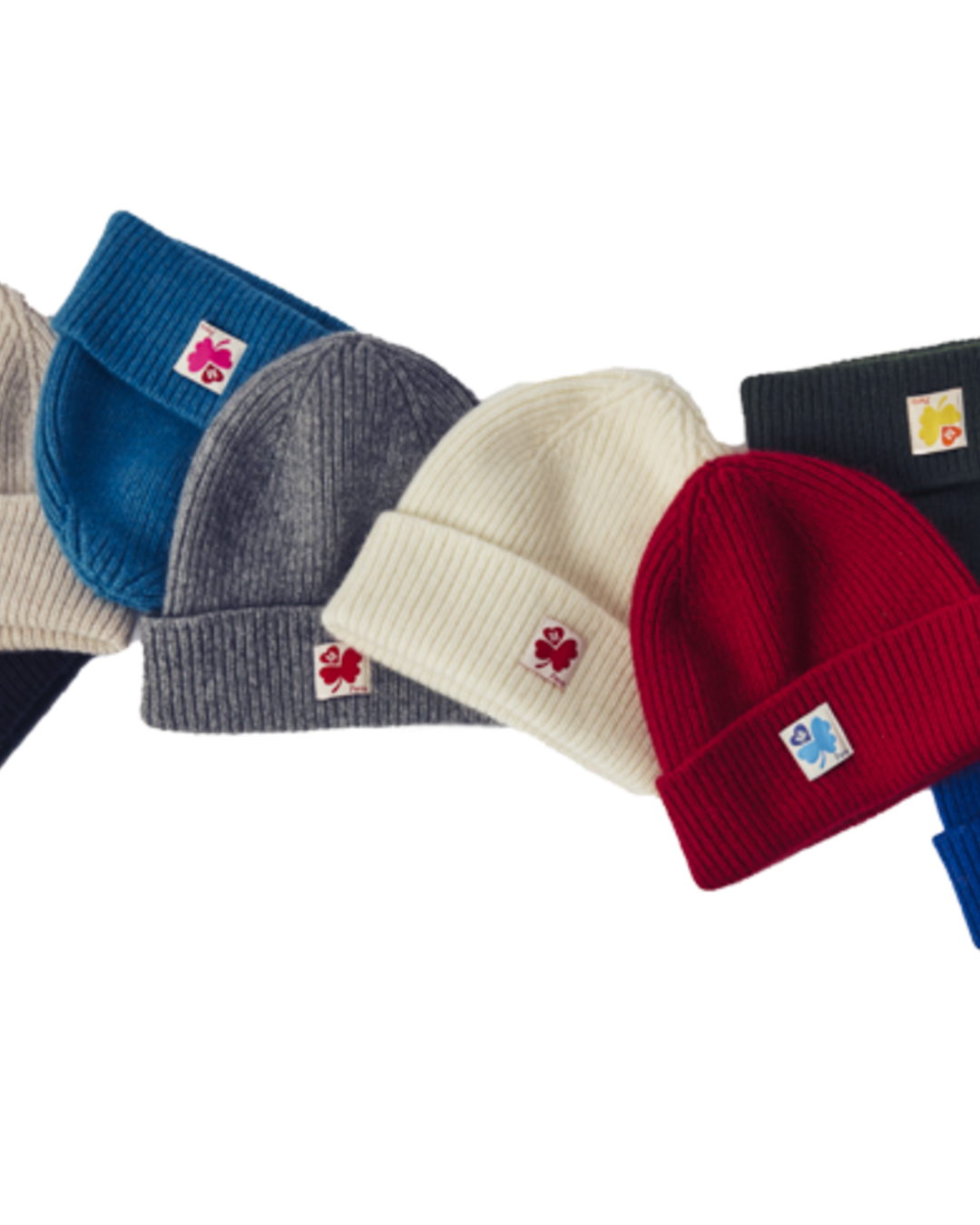 Merci - Lucky Beanie - Pink & Yellow