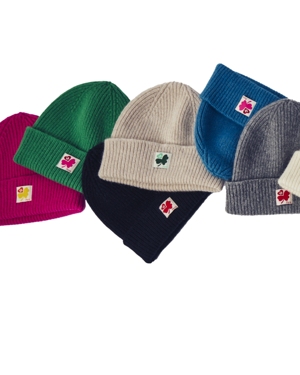 Merci - Lucky Beanie - Blue & Green