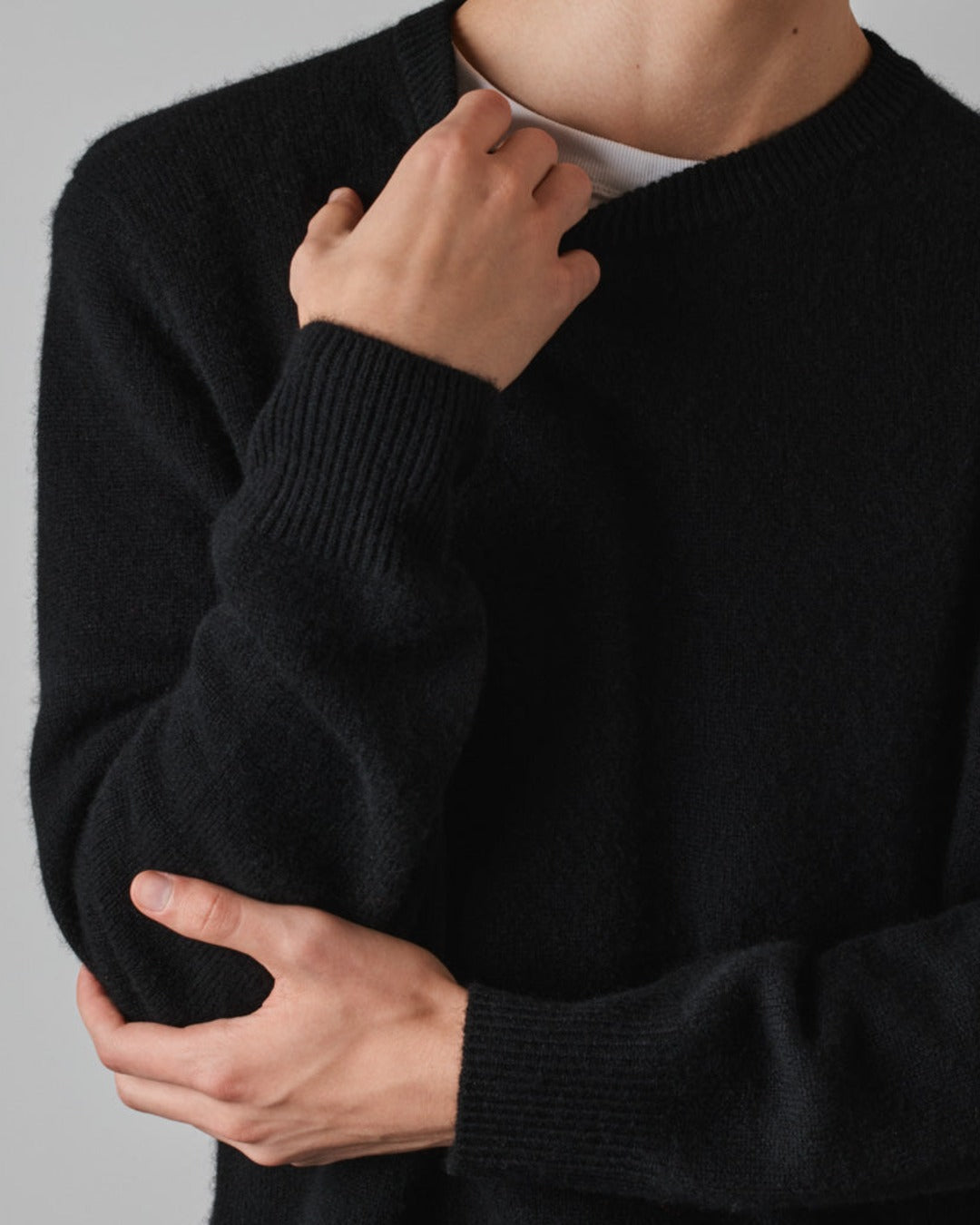Merci - Pull En Cachemire Claudio - Noir