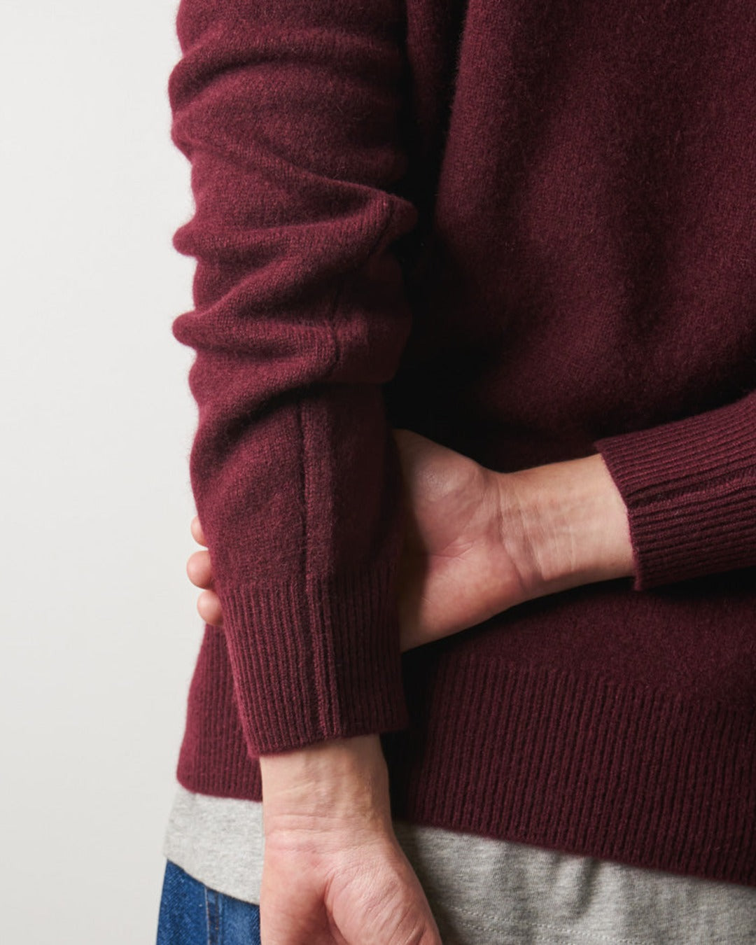 Merci - Pull En Cachemire Claudio - Bordeaux