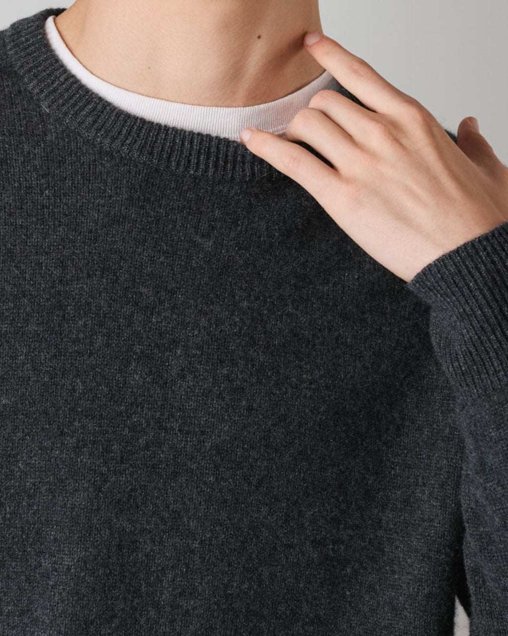 Merci - Pull En Cachemire Claudio - Anthracite