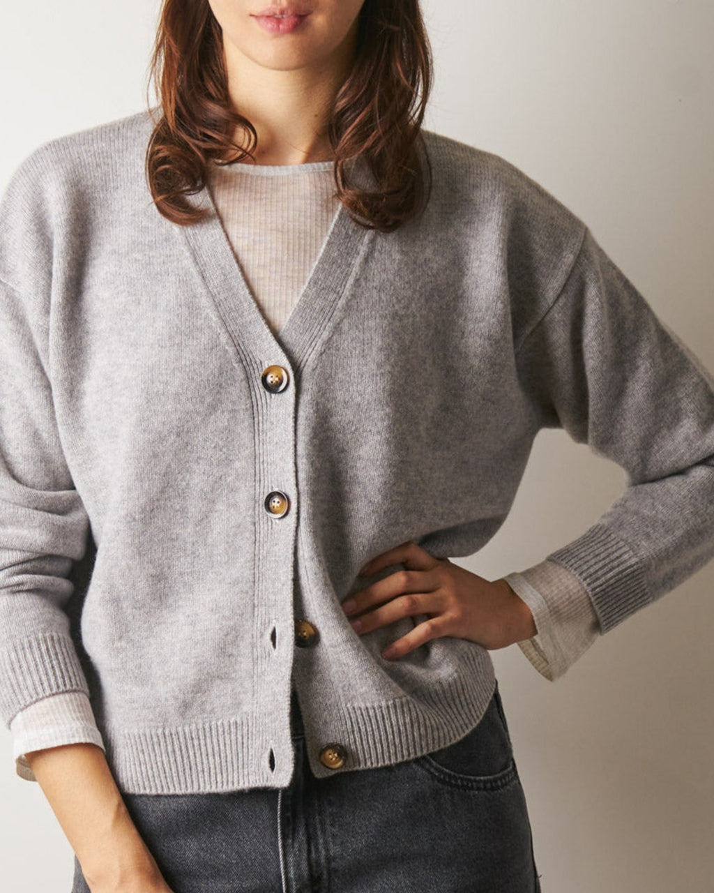 Merci - Lucia Cardigan - Grey