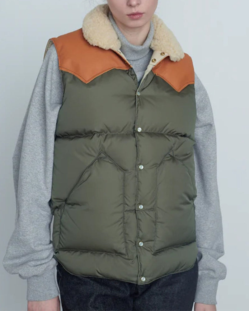 Rocky Mountain - Manteau Veste Christy sans manches - Olive