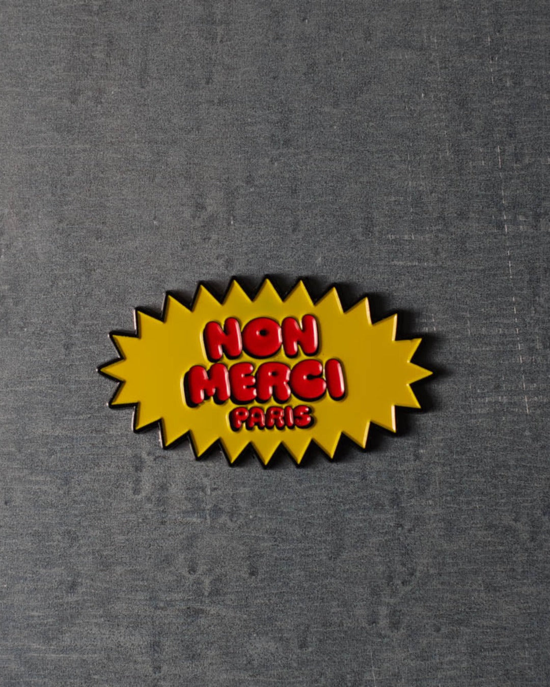 Merci - Magnet Non Merci - Rouge