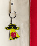 Merci - Porte-Clés En Métal Ufo Tréfle