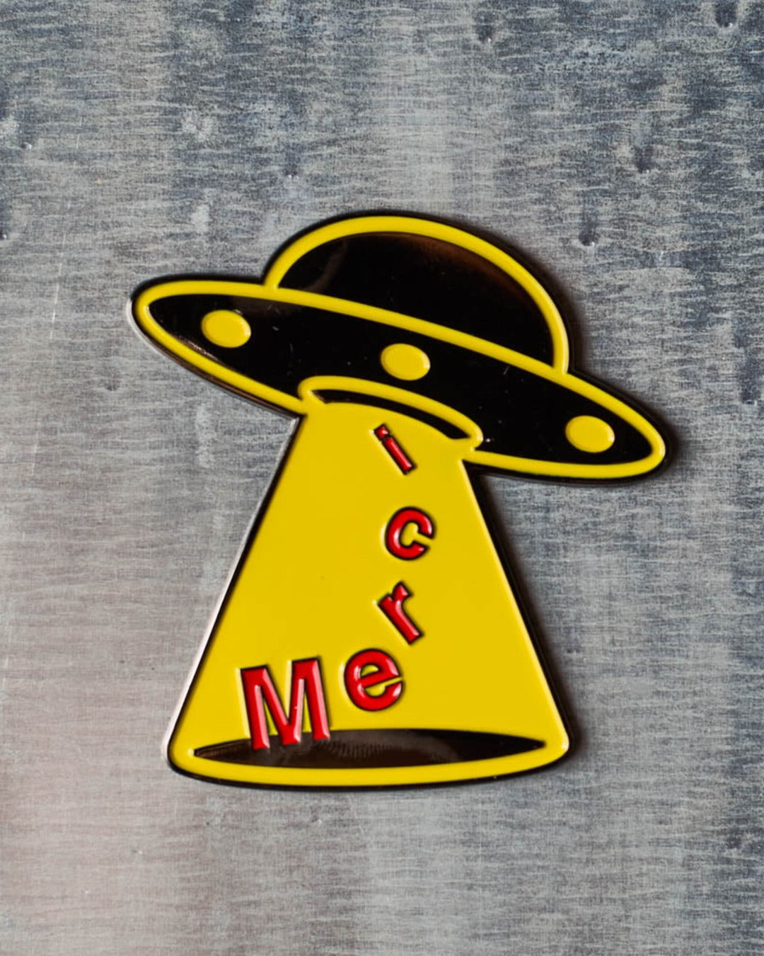 Merci - Magnet En Métal