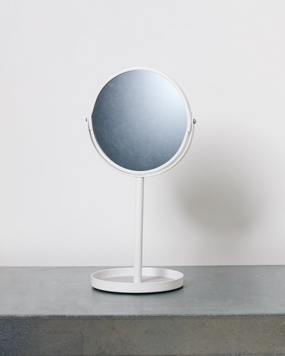 Yamazaki - Miroir Avec Plateau - Blanc
