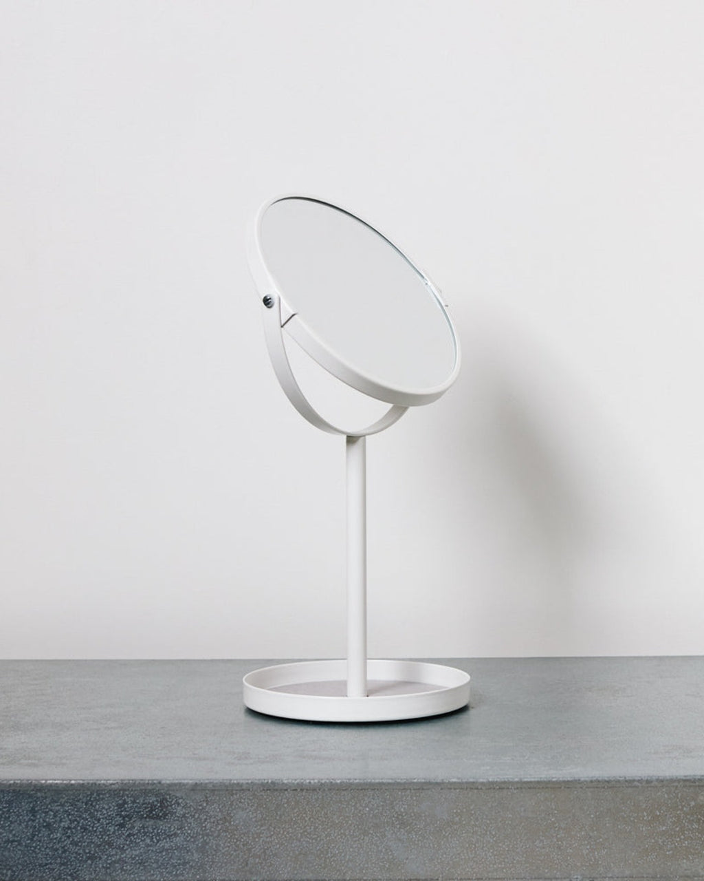 Yamazaki - Mirror with Tray - White