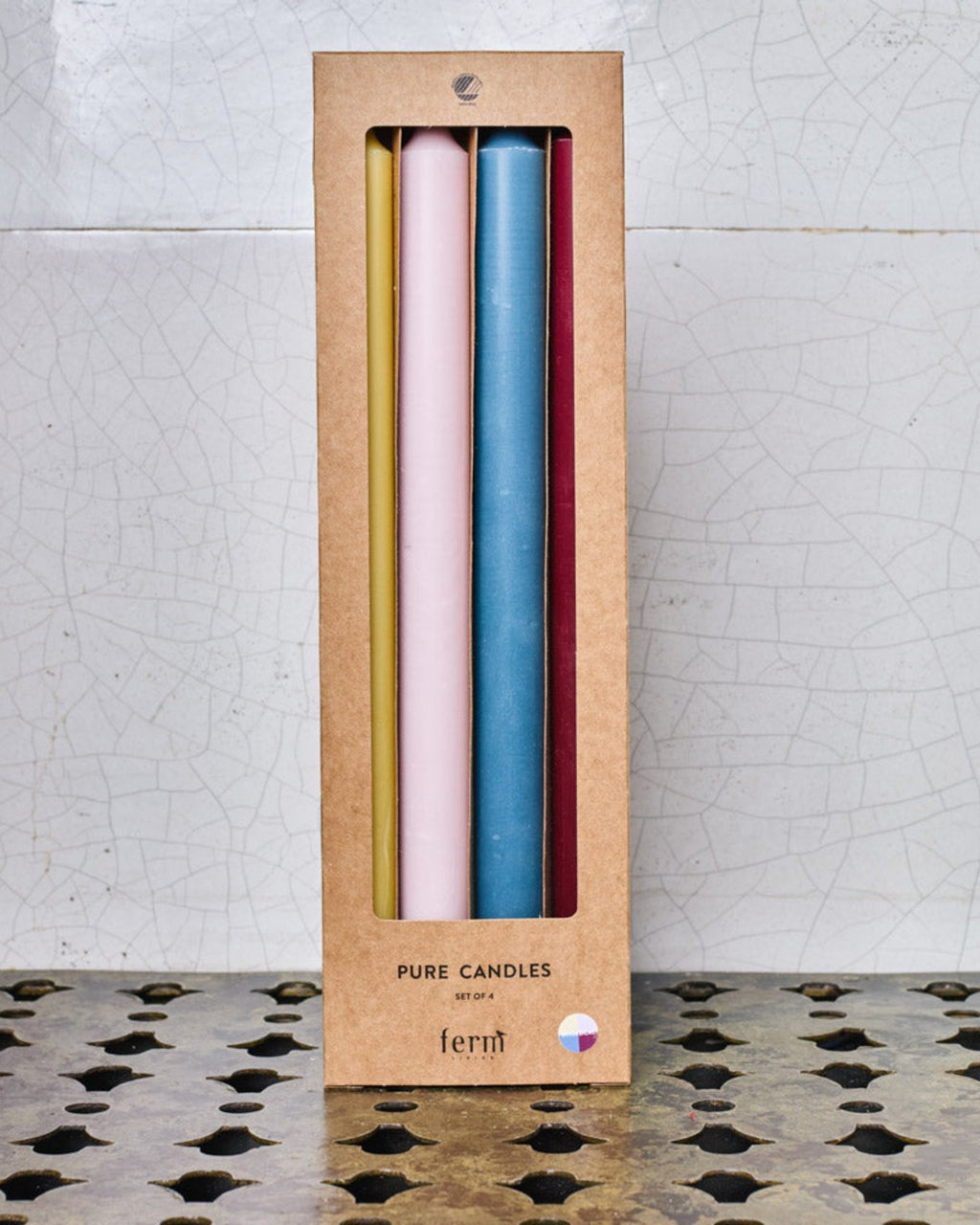 Ferm Living - Set De 4 Bougies Pure Whimsical
