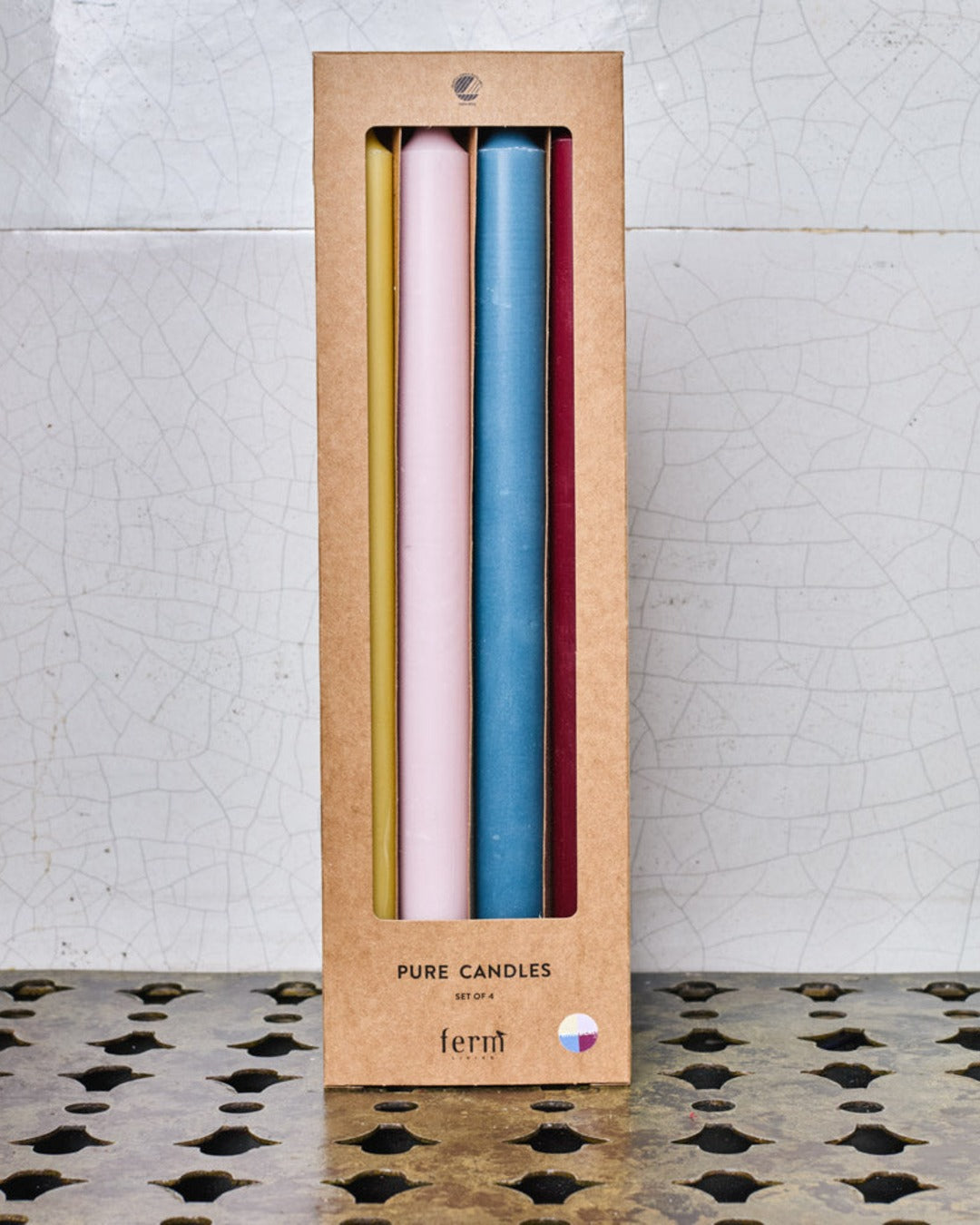 Ferm Living - Set De 4 Bougies Pure Whimsical