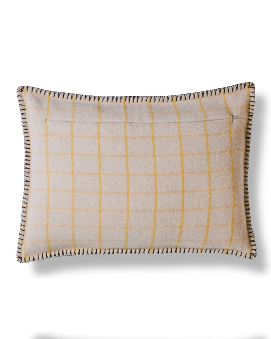 Merci - Coussin - Carreaux Jaune Asahi